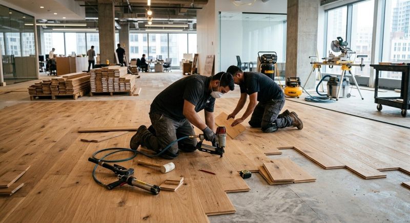 Commercial Hardwood Service in Mansfield, MA