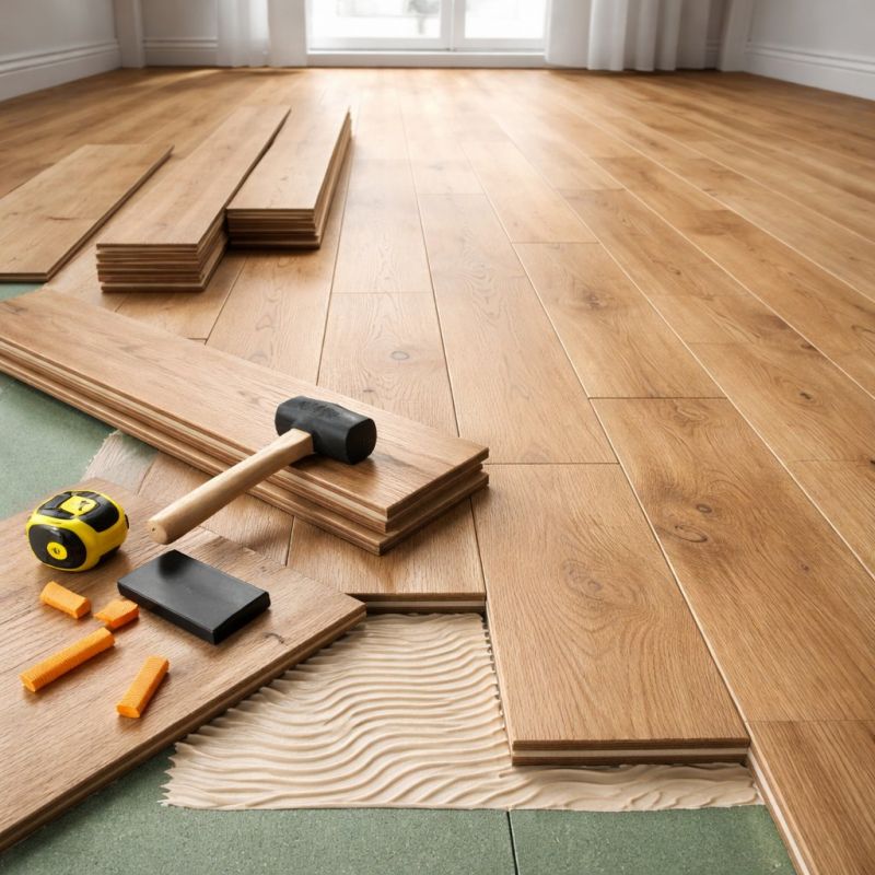 Engineered Wood Installation in Brookline, MA