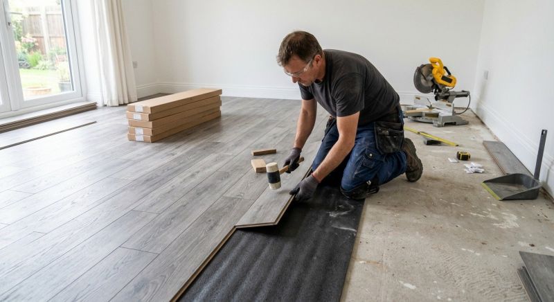 Laminate Floor Installation in Beverly, MA