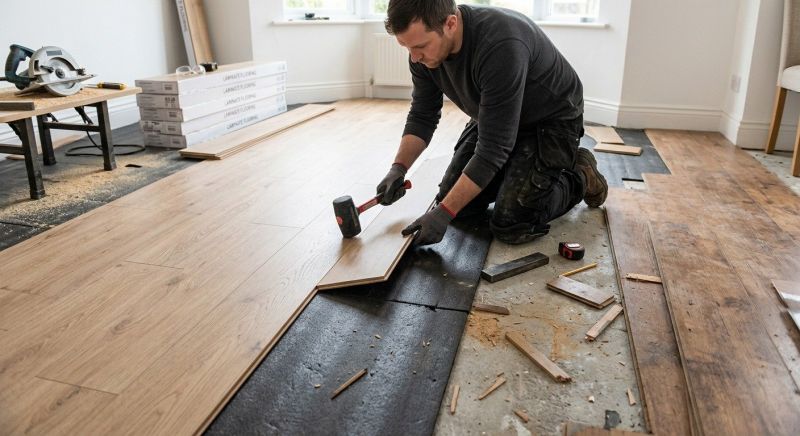 Laminate Floor Installation in Quincy, MA