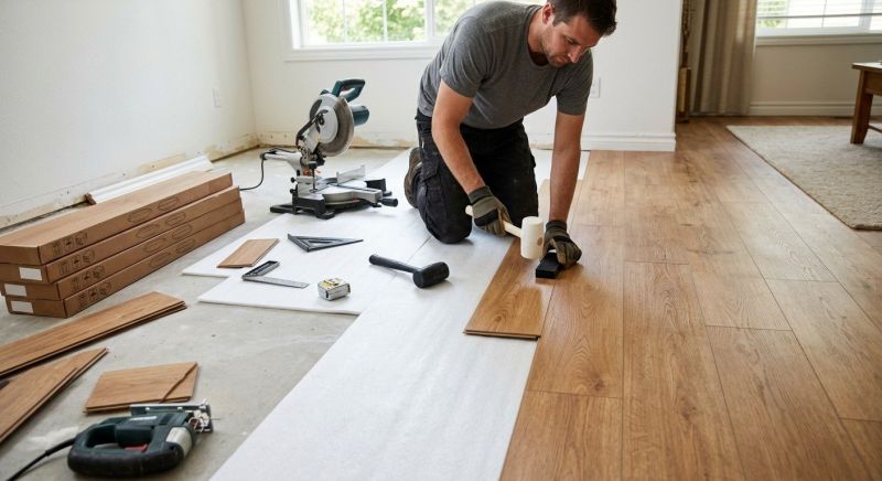 Laminate Floor Replacement in Chestnut Hill, MA