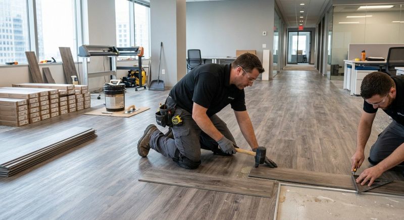 Linoleum Floor Installation in Arlington, MA