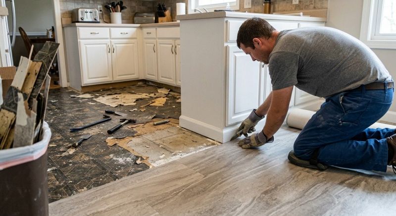 Linoleum Floor Installation in Concord, MA