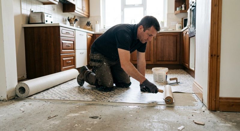 Linoleum Floor Installation in Danvers, MA