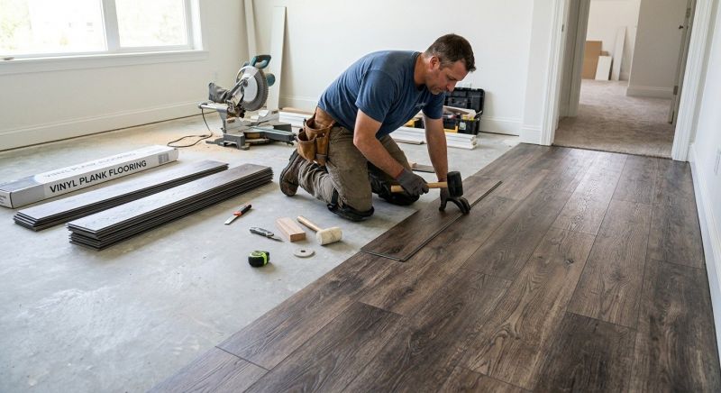 Linoleum Floor Installation in Lynn, MA