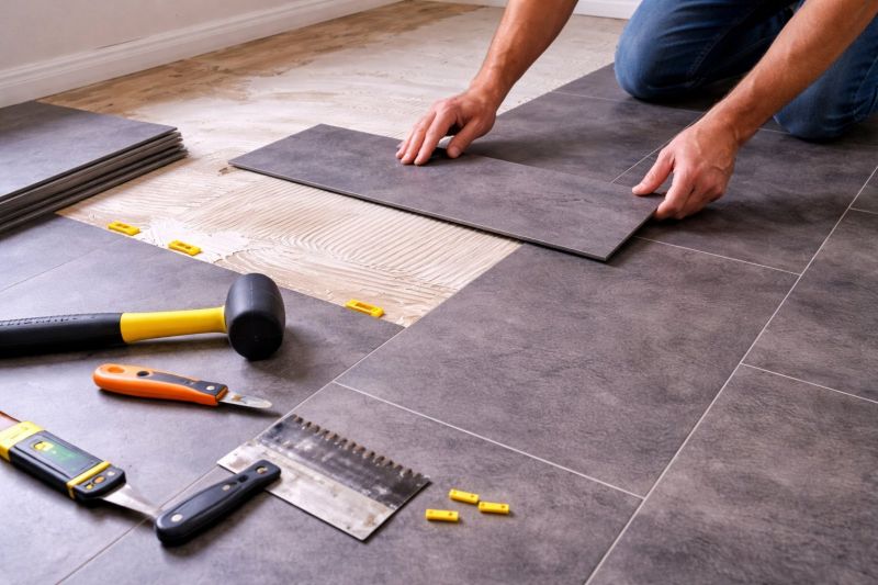 Luxury Vinyl Tile Installation in Wellesley, MA