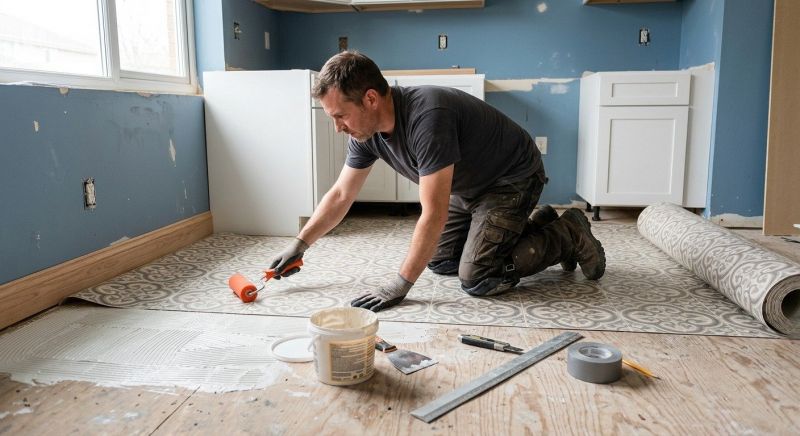 Sheet Flooring Installation in Charlestown, MA