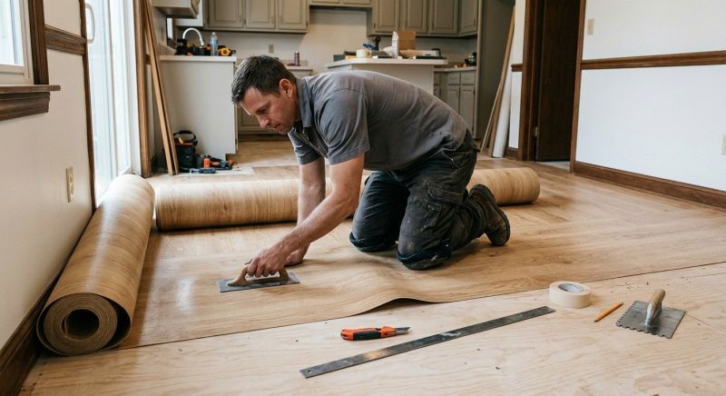 Sheet Flooring Installation in Essex County, MA