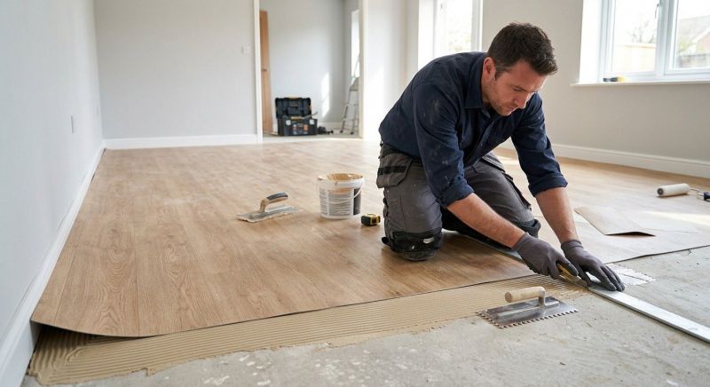 Sheet Flooring Installation in Jamaica Plain, MA