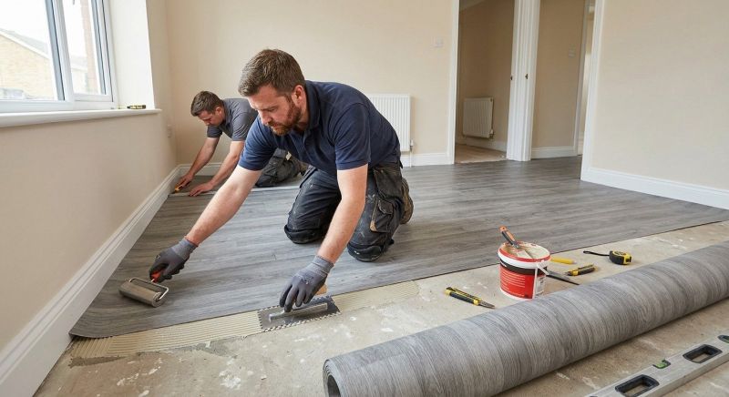 Sheet Flooring Installation in Melrose, MA