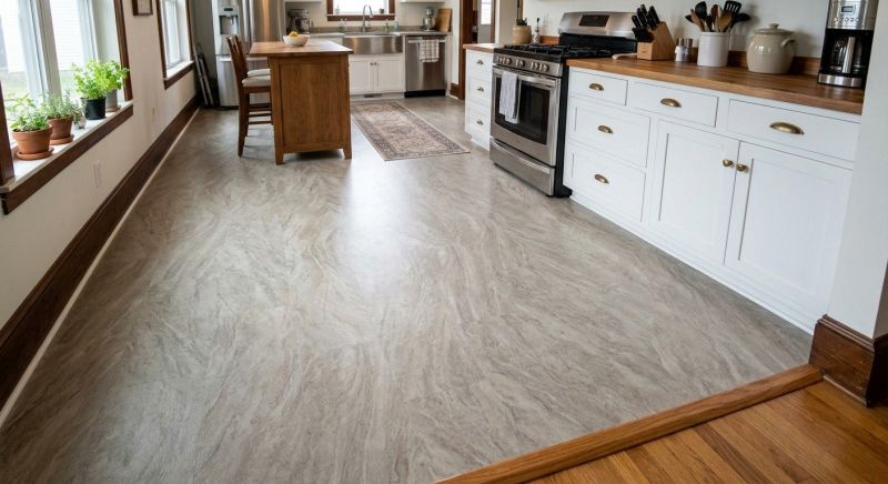 Sheet Linoleum Installation in Needham, MA