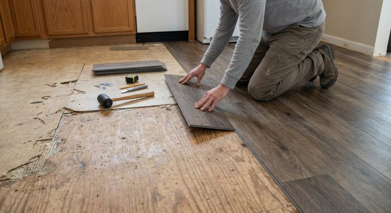 Vinyl Flooring Installation in Ashland, MA