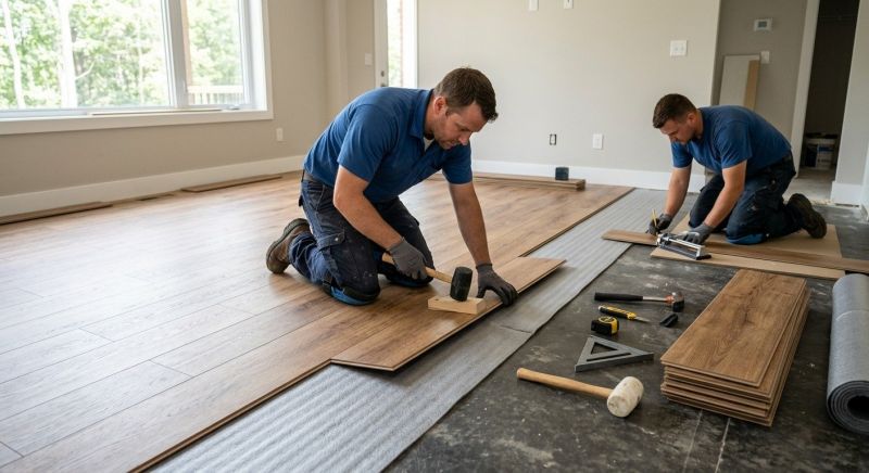 Vinyl Flooring Installation in Chelmsford, MA