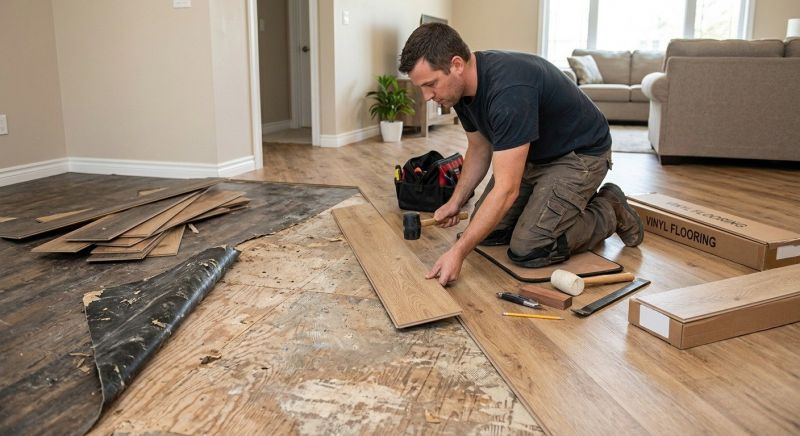 Vinyl Flooring Installation in Concord, MA