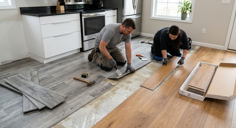 Vinyl Tile Replacement in Brookline, MA