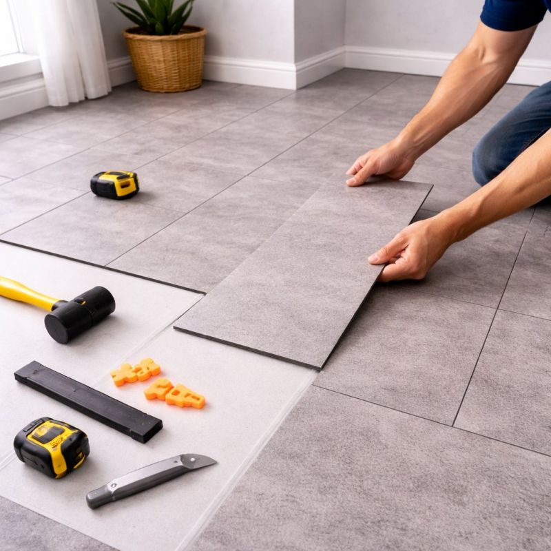 Vinyl Tile Replacement in Brookline, MA