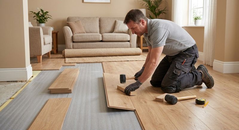 Laminate Floor Installation in North Andover, MA